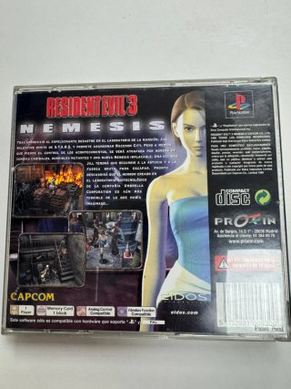 Resident Evil 3 Nemesis PS1 PAL ESP