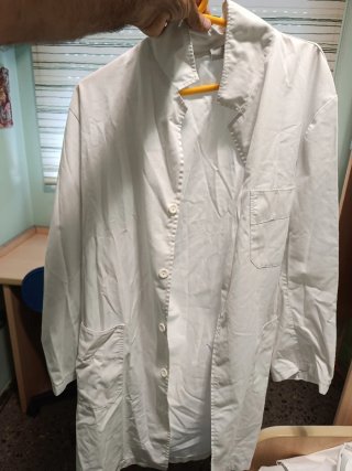 2 Batas Blancas Médico/Enfermero Talla 44
