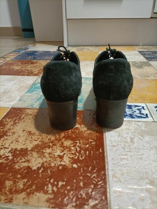 Zapatos Mimao Piel Negros Talla 35