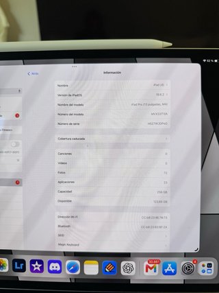 iPad Pro Apple Plata y Negro