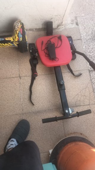 Patin electrico con asiento