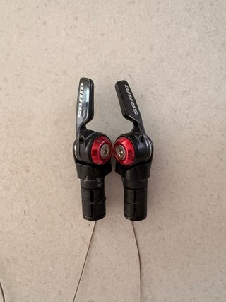 Sram Force 10V Del y Tras y mandos triatlon
