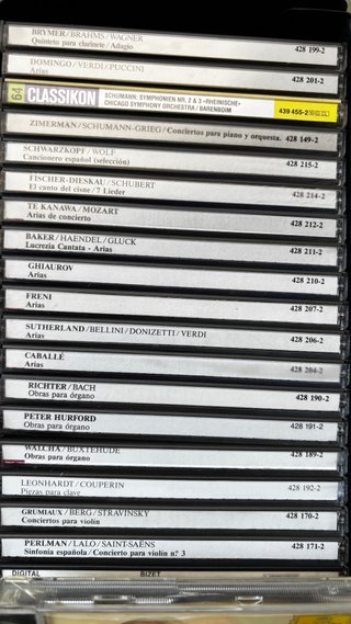 Colección Grandes Intérpretes Música Clásica