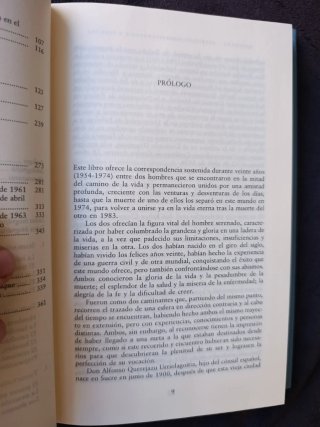 Alfonso Querejazu, Joaquín Garrigues correspond...