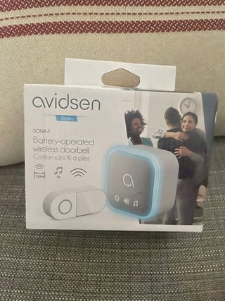 Timbre Inalámbrico Avidsen Sona-T Pilas