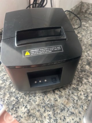 Impresora Térmica Tickets Premier Negra