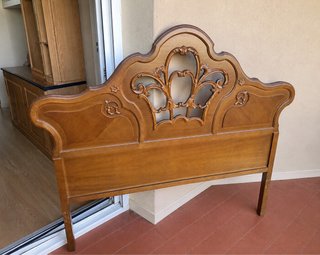 Cabecero Madera Tallada Vintage 200x130