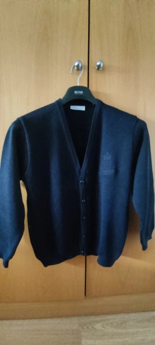 A ESTRENAR Chaqueta de punto BOSS azul niño