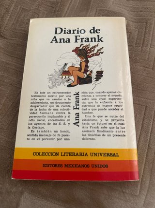 Diario de Ana Frank - Editores Mexicanos Unidos