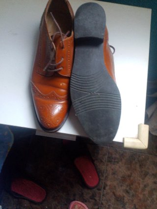 Zapatos de vestir marrones