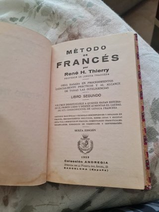 Método de Francés - René H. Thierry (1959-1960)