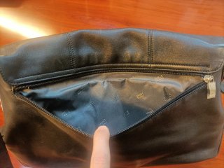 Bolso Montblanc Negro Piel