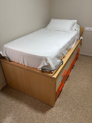 Cama nido con cajones. (No incluye los colchones)