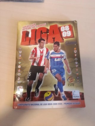 Colección cromos Liga 07-08 y 08-09