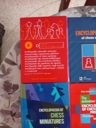 7 Libros ajedrez en ingles.