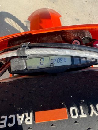 KTM 250 EXC 2025 Naranja