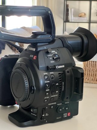 Canon C100 Mark II y Mark I