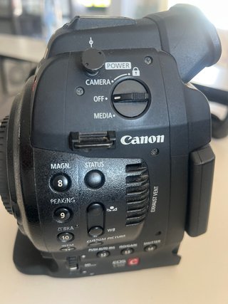 Canon C100 Mark II y Mark I