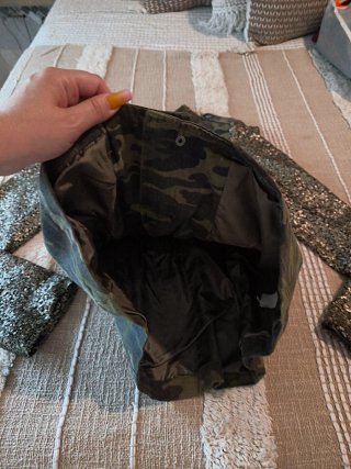 Cazadora Camuflaje Lentejuelas Talla 40