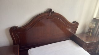 Cabecero de cama de madera