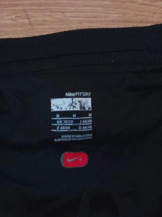 Pantalón Corto Nike Running Negro Amarillo Flúor
