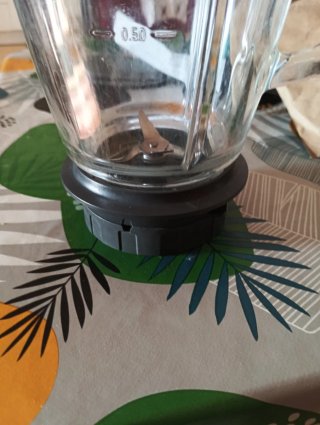 Vaso de batidora de cristal