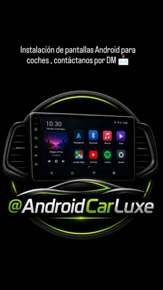 Instalación de pantallas Android para coches
