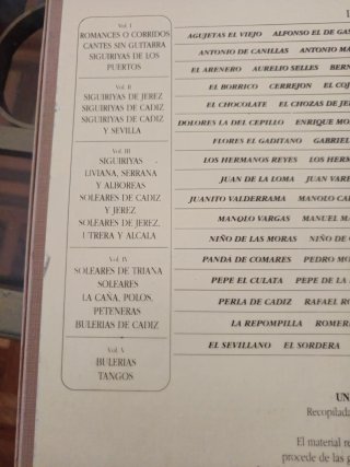 Magna antología del cante flamenco