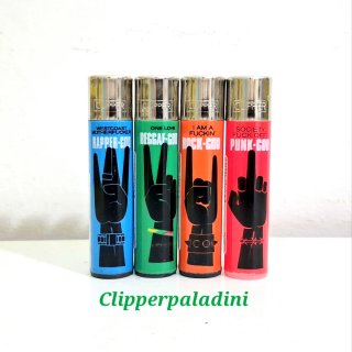 Accendini Clipper Set 4 Pezzi