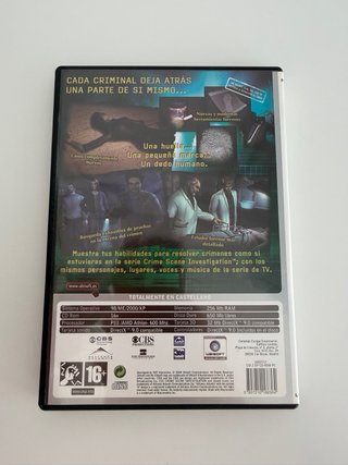 Juego PC CSI: Oscuras Intenciones
