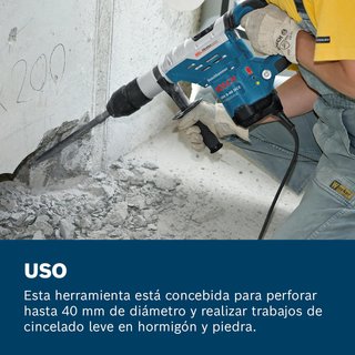 Martillo Perforador Bosch GBH 5-40 DCE SDS MAX