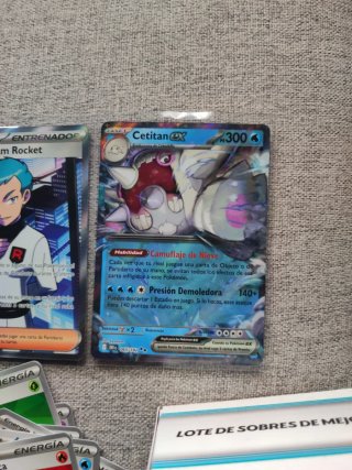 Lote Cartas Pokémon Rivales Predestinados