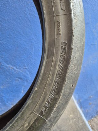 Neumático Bridgestone Slick Racing V2 120/60/17