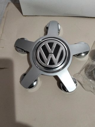 3 Tapacubos Centrales Volkswagen 3 uds