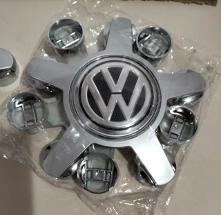 3 Tapacubos Centrales Volkswagen 3 uds