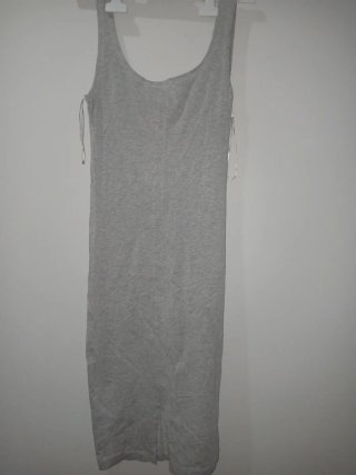 Vestido gris talla S