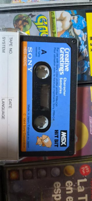 Lote Cintas MSX Videojuegos