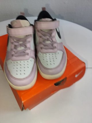 Zapatillas Nike Niña Rosa y Blanca