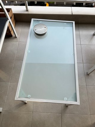 Juego exterior: 2 sillas, banco y mesa