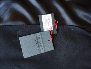Completo uomo nero nuovo