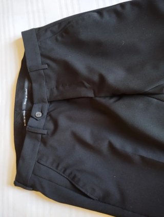 Completo uomo nero nuovo