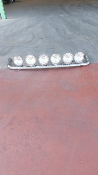 Barra de luces de acero inoxidable