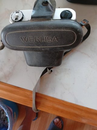 Antiche Fotocamere Werlisa (Nero/Argento)