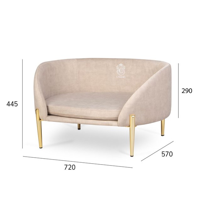 Cama Sillón OVAL de Carinio Mascotas Perro y Gato