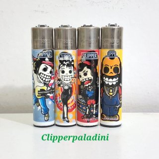 Accendini Clipper Set 4 Pezzi