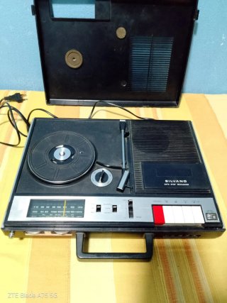 Tocadiscos Silvano Auto Stop Mecanismo