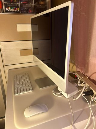 Apple iMac 2021 24'' 512GB Plata