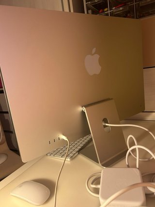 Apple iMac 2021 24'' 512GB Plata