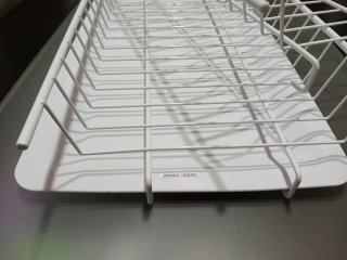 Escurridor de platos blanco