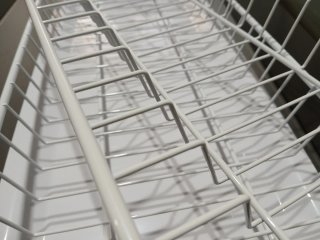 Escurridor de platos blanco